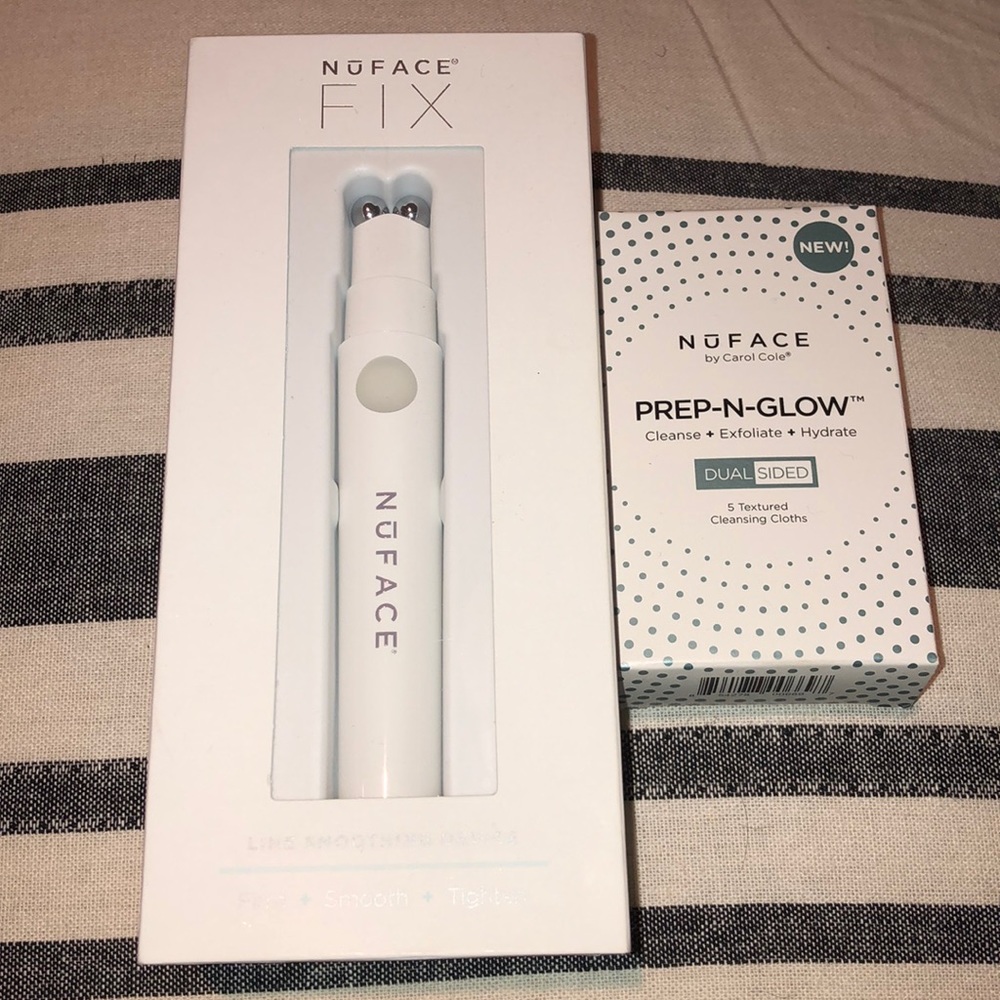 Nuface FIX Line Smoothing Device & Prep-N-Glow